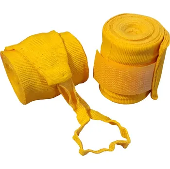 Boxerské rukavice Bandáže Bail 4,5M Barva: žlutá