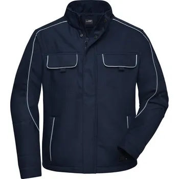 pracovní bunda James & Nicholson Bunda JN 884 Solid, softshellová COT02088400304-navy XL Navy