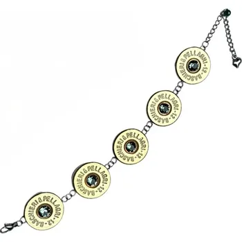 Náramek E-myslivost Šperky pro myslivkyně - Náramek s 5 brokovými nábojnicemi