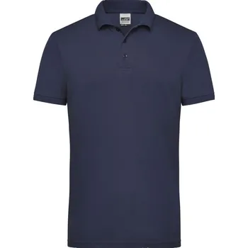 Pánské tričko James & Nicholson Polokošile JN 830, krátký rukáv, pánská COT02083000303-navy L Navy