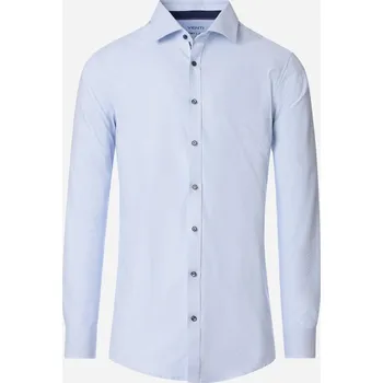 Pánská košile Pánská bavlněná košile Barva: Světle modrá, Velikost: 40, Střih: SLIM FIT