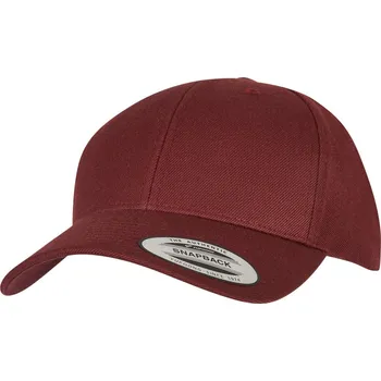 Pracovní přilba Flexfit Kšiltovka 6789 Snapback, 6 panelová COT55678908299-maroon UNI Kaštanová