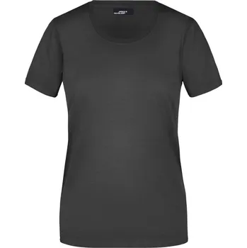pracovní tričko James & Nicholson Tričko JN 901, krátký rukáv, dámské COT02090100203-black L Černá