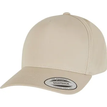 Pracovní přilba Flexfit Kšiltovka 7707 Snapback, 5 panelová COT55770712599-beige UNI Béžová