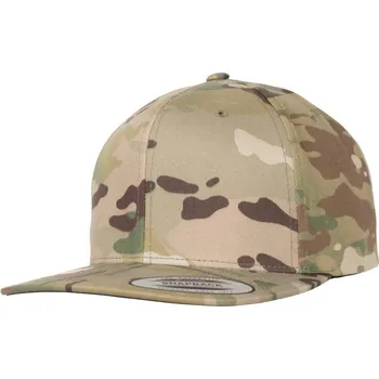 Flexfit Kšiltovka Flexfit 6089M Snapback, 6 panelová COT556089z2599-multicam UNI Multicam