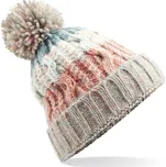 Beechfield Čepice B 486 Corkscrew s bambulí, pletená COT530486abn99-milkshake m UNI Milkshake mix