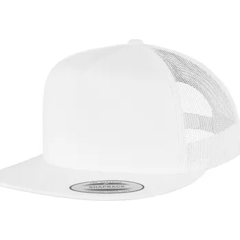 Pracovní přilba Flexfit Kšiltovka Flexfit Trucker 6006, 5 panelová COT55600600199-white Bílá UNI