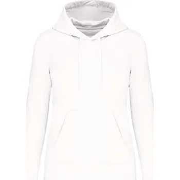 pracovní mikina Kariban Mikina Kariban K4028 s kapucí, ekologická, dámská COT20402800103-white L Bílá