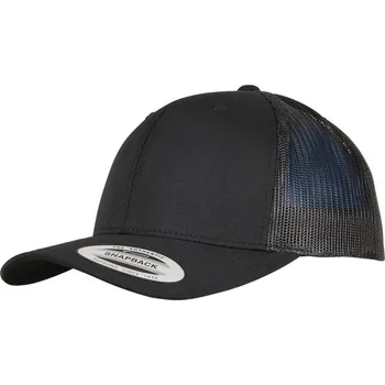 Pracovní přilba Flexfit Kšiltovka 6606RT/6606TR Trucker, 6 panelová COT5506RT00299-black Černá UNI