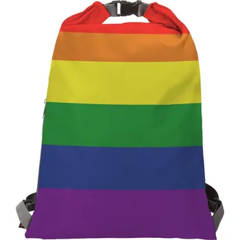 Nákupní taška Halfar Batoh Diamond 1815000, 12l COT475000u6099-rainbow UNI Duhová