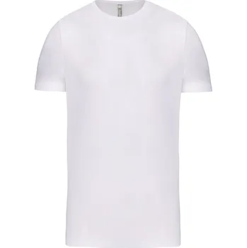 Pracovní oblečení Kariban Tričko K3012, elastické, krátký rukáv, pánské COT20301200102-white M Bílá