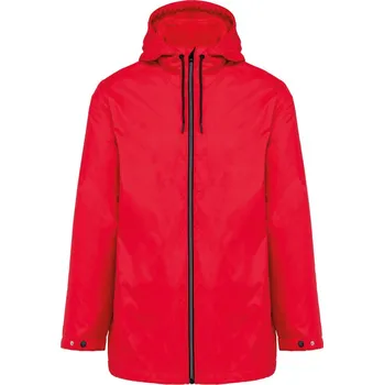pracovní bunda Kariban Větrovka s kapucí Kariban K6153, unisex COT20615300402-red M Červená