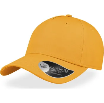 Pracovní přilba Atlantis Headwear Kšiltovka Shot, 5 panelová COT33700020099-yellow Žlutá UNI