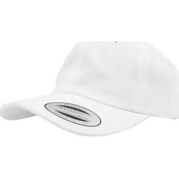 Pracovní přilba Flexfit Kšiltovka Flexfit 6245CM, bavlněná, keprová, 6 panelová COT55624500199-white Bílá UNI