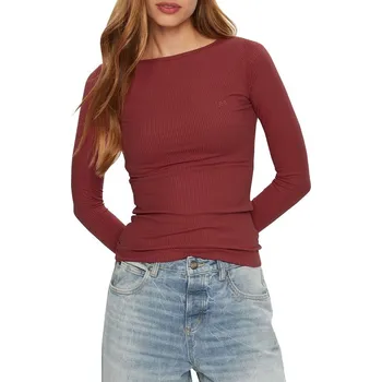 Dámské tričko Dámské triko 112355150- Lee Barva: Červená, Velikost: XS