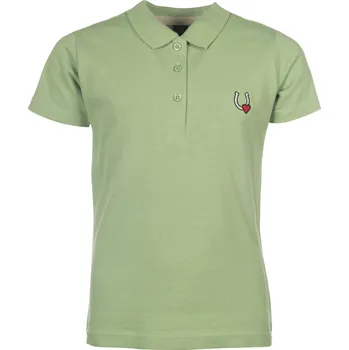 Chlapecké tričko HKM Triko polo Claire HKM, dětské, jade green 146-152