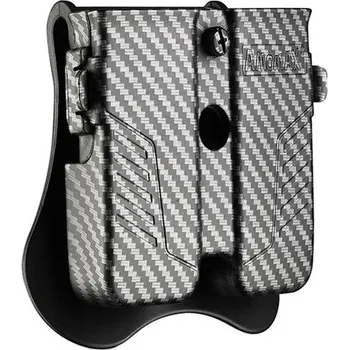 AMOMAX AMOMAX univerzální pouzdro na 2 pistolové zásobníky - Carbon