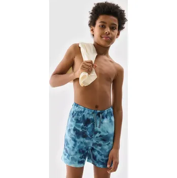 Chlapecké kraťasy Dětské kraťasy 4F 4FJWSS25UBDSM118 MULTICOLOUR ALLOVER 122-128