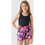 Dětské kraťasy 4F 4FJWSS25UBDSF150 MULTICOLOUR ALLOVER 158-164