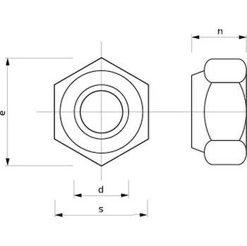 Matice Matice šestihranná samojistící M8 A2 8