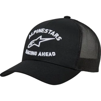 Kšiltovka Čepice - ALPINESTARS Triple Trucker Hat - Black / White