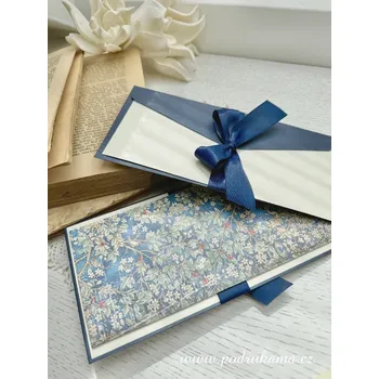 Pod Rukama Dárková obálka s kartou a stuhou