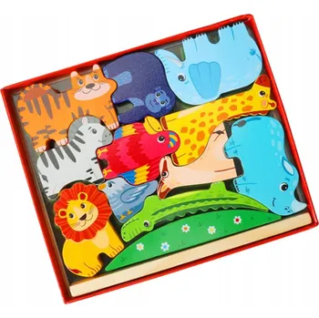 Dřevěná hračka Vyvážení hraček pro zvířata