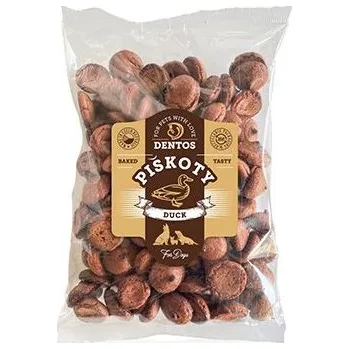 Pamlsek pro psa Dentos piškoty s kachním masem 300g