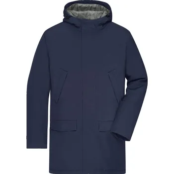 pracovní bunda James & Nicholson Parka JN 1176 business, pánská COT02117600302-navy M Navy
