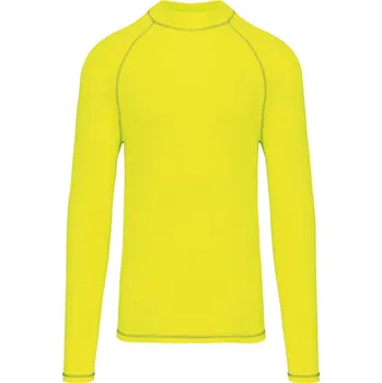 pracovní tričko Kariban Tričko PA4017, sportovní, dlouhý rukáv COT20401703005-fluorescent 2XL Žlutá fluorescent