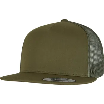 Pracovní přilba Flexfit Kšiltovka Flexfit Trucker 6006, 5 panelová COT55600657099-moss green UNI Zelená mechová
