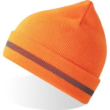 Pracovní přilba Atlantis Headwear Čepice Workout-S, bezpečnostní, pletená COT330223z1799-orange fluo UNI Oranžová fluor