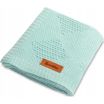 Dětská deka BAMBUSOVÁ DEKA 100% 100X80CM MÁTOVÁ