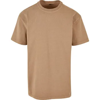 pracovní tričko Build your Brand Tričko Acid Wash BY 189, krátký rukáv, pánské COT560189ahi01-union beige S Béžová union
