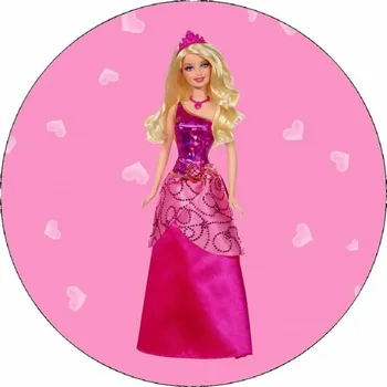 Panenka Jedlý papír Barbie panenka 19,5 cm