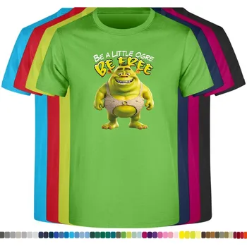 detske-levne-bavlnene-tricko-potisk-Shrek Barva: Lime - limetková, velikost: 104