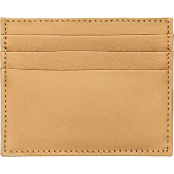 Outdoorové zavazadlo Elegantní pouzdro na karty z pravé kůže Barva: Béžová