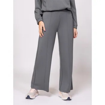 Dámské kalhoty Heavy Tools dámské kalhoty se širokými nohavicemi Zaksa šedé Velikost: XS