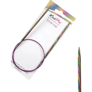 Jehlice KnitPro Symfonie kruhové fixní jehlice 3,75mm 60cm (KnitPro Symfonie kruhové jehlice 3,75mm 60cm)