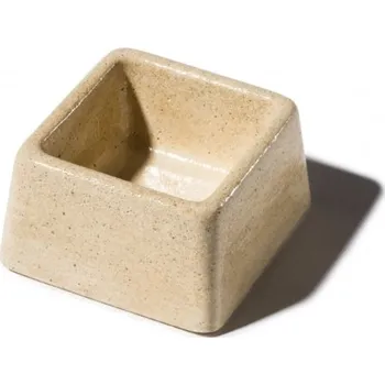 Miska pro psa Miska betonová čtverec barevná 0,1 l
