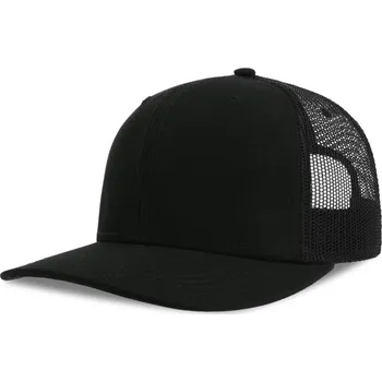 Pracovní přilba Atlantis Headwear Kšiltovka Sonic-S Trucker, 6 panelová COT33025980899-black/black UNI Černá/černá