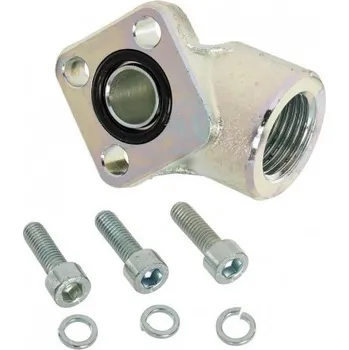 Posilovač řízení Přírubové připojení hydraulického čerpadla SYSTÉMU POSILOVAČE ŘÍZENÍ MF3 C-360 3P PZS-4,5 1/2" FI 30mm MZR 24543