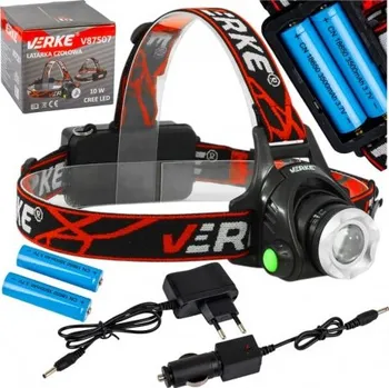 Čelovka Led dílenská čelovka Cree 900lm Verke Verke 82765