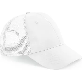 Pracovní přilba Beechfield Kšiltovka B 75R Recycled Urbanwear Trucker, 6 panelová COT53075R00199-white Bílá UNI