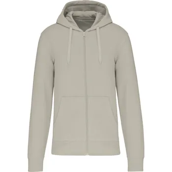 pracovní mikina Kariban Mikina Kariban K4030 s kapucí na zip COT204030zo203-clay L Clay