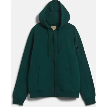 Pánská mikina MIKINA WOOLRICH TECH FULL-ZIP HOODIE PONDEROSA PINE