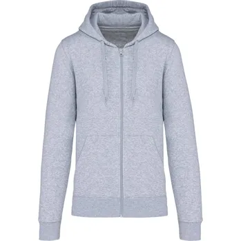 pracovní mikina Kariban Mikina Kariban K4030 s kapucí na zip COT20403039801-oxford grey S Šedá oxford