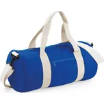 BagBase Taška BG140, sportovní, kulatá, 20l COT520140y7699-bright roya UNI Modrá královská jasná/bílá špinavá