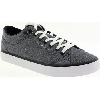 Pánské tenisky TOMMY HILFIGER Pánské modré textilní tenisky FM0FM05389-DW5-847 Velikost 43