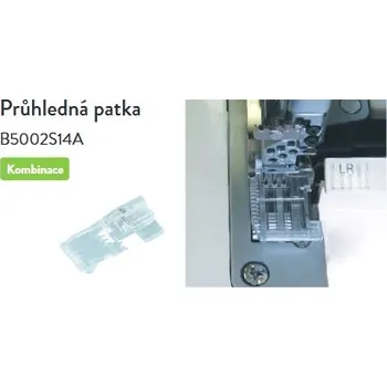 Příslušenství k šicímu stroji Průhledná patka pro Babylock Desire, Evolve